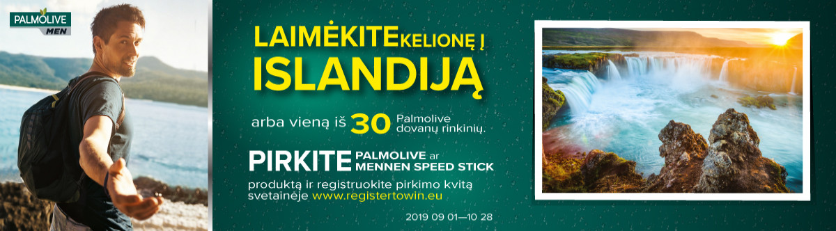 Laimekite kelione i Islandija