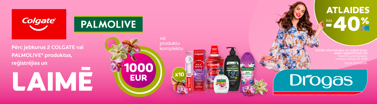 Laimē Eur 1000 veikalos Drogas!