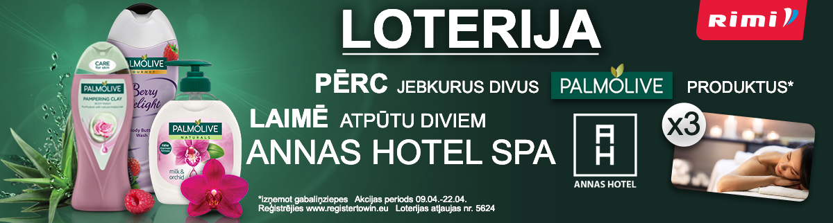 Palmolive loterija Anna Spa