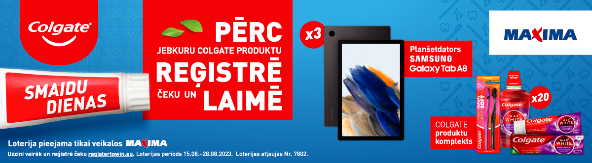 Maxima Samsung loterija