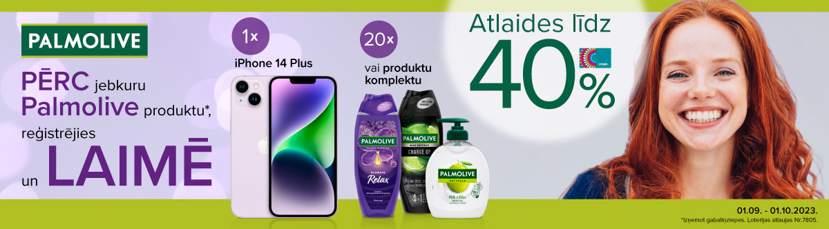 Palmolive Drogas loterija