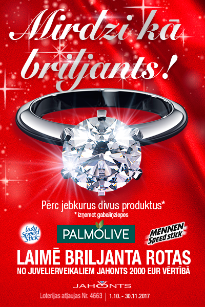 Mirdzi kā briljants!